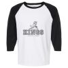 Raglan Three-Quarter Sleeve Baseball T-Shirt Vignette