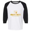 Raglan Three-Quarter Sleeve Baseball T-Shirt Vignette