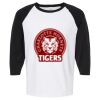 Raglan Three-Quarter Sleeve Baseball T-Shirt Vignette