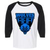Raglan Three-Quarter Sleeve Baseball T-Shirt Vignette