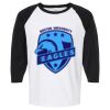 Raglan Three-Quarter Sleeve Baseball T-Shirt Vignette