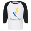 Raglan Three-Quarter Sleeve Baseball T-Shirt Vignette