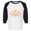 Raglan Three-Quarter Sleeve Baseball T-Shirt Vignette
