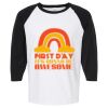 Raglan Three-Quarter Sleeve Baseball T-Shirt Vignette