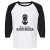 Raglan Three-Quarter Sleeve Baseball T-Shirt Vignette