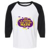 Raglan Three-Quarter Sleeve Baseball T-Shirt Vignette