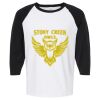Raglan Three-Quarter Sleeve Baseball T-Shirt Vignette