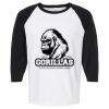 Raglan Three-Quarter Sleeve Baseball T-Shirt Vignette