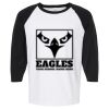 Raglan Three-Quarter Sleeve Baseball T-Shirt Vignette