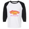 Raglan Three-Quarter Sleeve Baseball T-Shirt Vignette