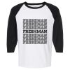 Raglan Three-Quarter Sleeve Baseball T-Shirt Vignette