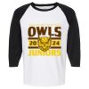 Raglan Three-Quarter Sleeve Baseball T-Shirt Vignette