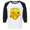 Raglan Three-Quarter Sleeve Baseball T-Shirt Vignette