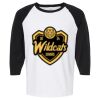 Raglan Three-Quarter Sleeve Baseball T-Shirt Vignette