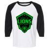 Raglan Three-Quarter Sleeve Baseball T-Shirt Vignette