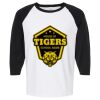 Raglan Three-Quarter Sleeve Baseball T-Shirt Vignette