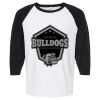 Raglan Three-Quarter Sleeve Baseball T-Shirt Vignette