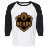 Raglan Three-Quarter Sleeve Baseball T-Shirt Vignette