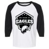 Raglan Three-Quarter Sleeve Baseball T-Shirt Vignette