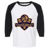 Raglan Three-Quarter Sleeve Baseball T-Shirt Vignette