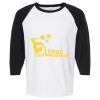 Raglan Three-Quarter Sleeve Baseball T-Shirt Vignette