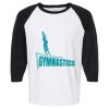 Raglan Three-Quarter Sleeve Baseball T-Shirt Vignette