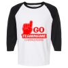 Raglan Three-Quarter Sleeve Baseball T-Shirt Vignette