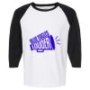 Raglan Three-Quarter Sleeve Baseball T-Shirt Vignette