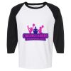 Raglan Three-Quarter Sleeve Baseball T-Shirt Vignette