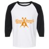 Raglan Three-Quarter Sleeve Baseball T-Shirt Vignette