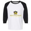 Raglan Three-Quarter Sleeve Baseball T-Shirt Vignette