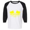 Raglan Three-Quarter Sleeve Baseball T-Shirt Vignette