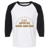 Raglan Three-Quarter Sleeve Baseball T-Shirt Vignette