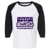 Raglan Three-Quarter Sleeve Baseball T-Shirt Vignette