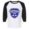 Raglan Three-Quarter Sleeve Baseball T-Shirt Vignette