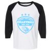 Raglan Three-Quarter Sleeve Baseball T-Shirt Vignette