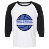 Raglan Three-Quarter Sleeve Baseball T-Shirt Vignette