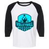 Raglan Three-Quarter Sleeve Baseball T-Shirt Vignette