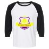Raglan Three-Quarter Sleeve Baseball T-Shirt Vignette
