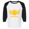 Raglan Three-Quarter Sleeve Baseball T-Shirt Vignette