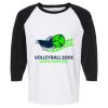 Raglan Three-Quarter Sleeve Baseball T-Shirt Vignette