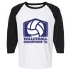 Raglan Three-Quarter Sleeve Baseball T-Shirt Vignette