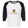 Raglan Three-Quarter Sleeve Baseball T-Shirt Vignette