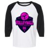 Raglan Three-Quarter Sleeve Baseball T-Shirt Vignette
