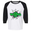 Raglan Three-Quarter Sleeve Baseball T-Shirt Vignette