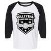 Raglan Three-Quarter Sleeve Baseball T-Shirt Vignette