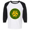Raglan Three-Quarter Sleeve Baseball T-Shirt Vignette