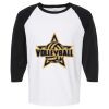Raglan Three-Quarter Sleeve Baseball T-Shirt Vignette