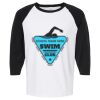 Raglan Three-Quarter Sleeve Baseball T-Shirt Vignette