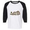 Raglan Three-Quarter Sleeve Baseball T-Shirt Vignette